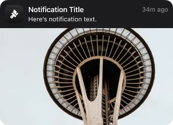 Notification Component - Figma UI Design Element