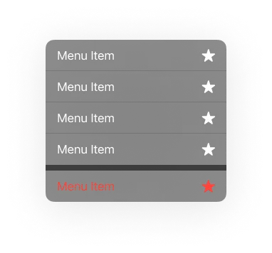 ContextualMenu Component - Figma UI Design Element