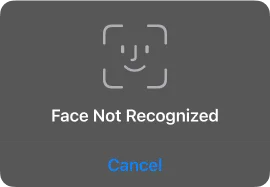 FaceID Component - Figma UI Design Element