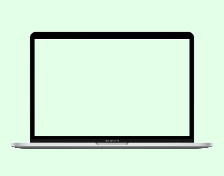 Laptop Mockup Component 
